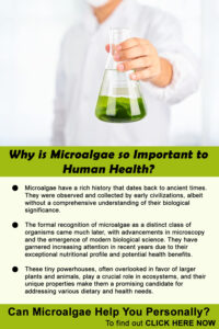 Why is Microalgae important to human health?